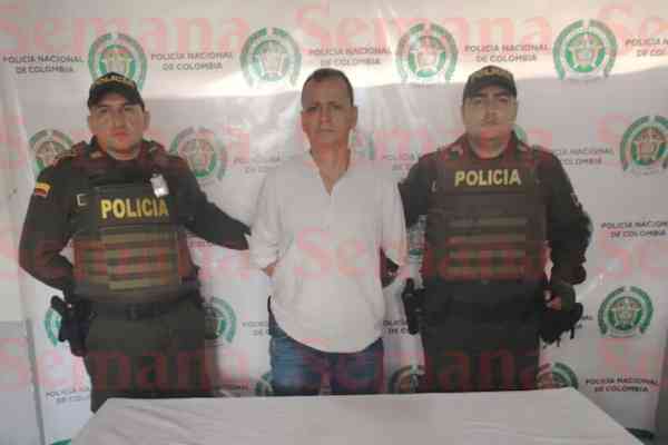 primera foto del papá de Greeicy Rendón tras su captura