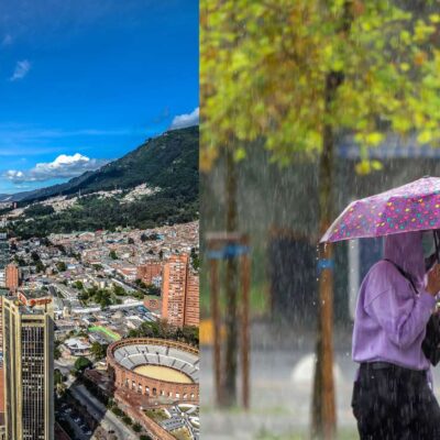 pronóstico del clima hoy lunes 18 de noviembre en Bogotá