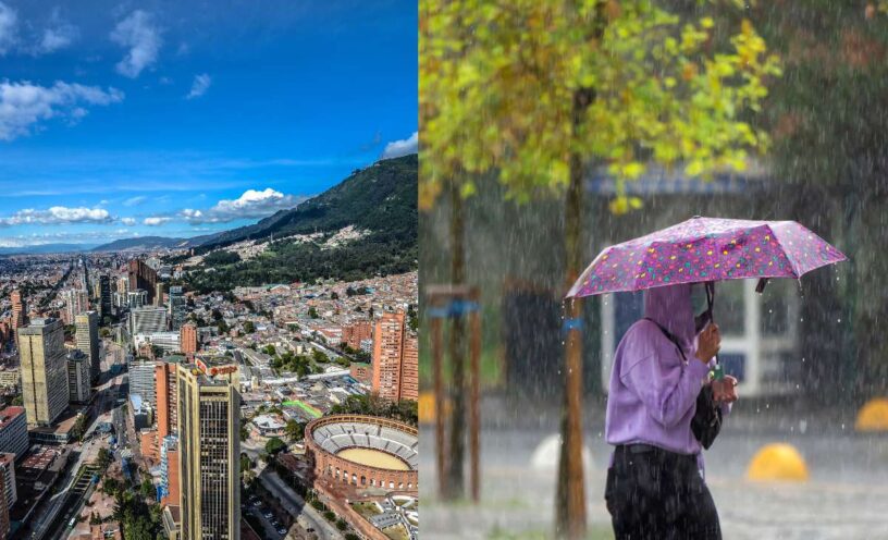 pronóstico del clima hoy lunes 18 de noviembre en Bogotá