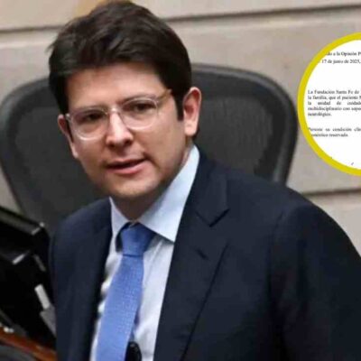  nuevo parte médico de Miguel Uribe
