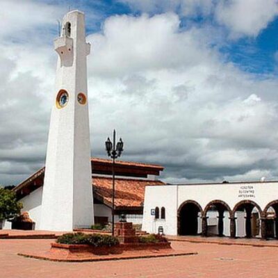 pueblo de Cundinamarca que parece sacado de un cuento de hadas