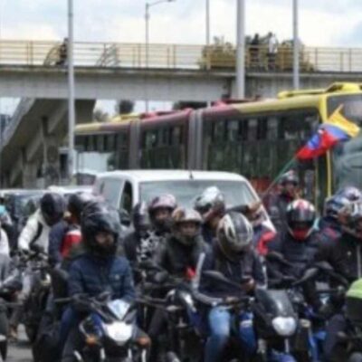 puntos del paro del 16 de septiembre en Bogotá
