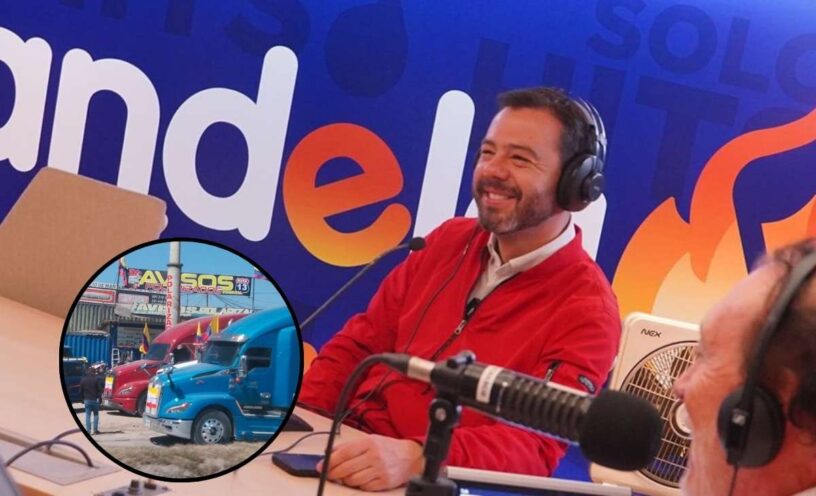 que dijo el alcalde galan sobre el paro de camioneros