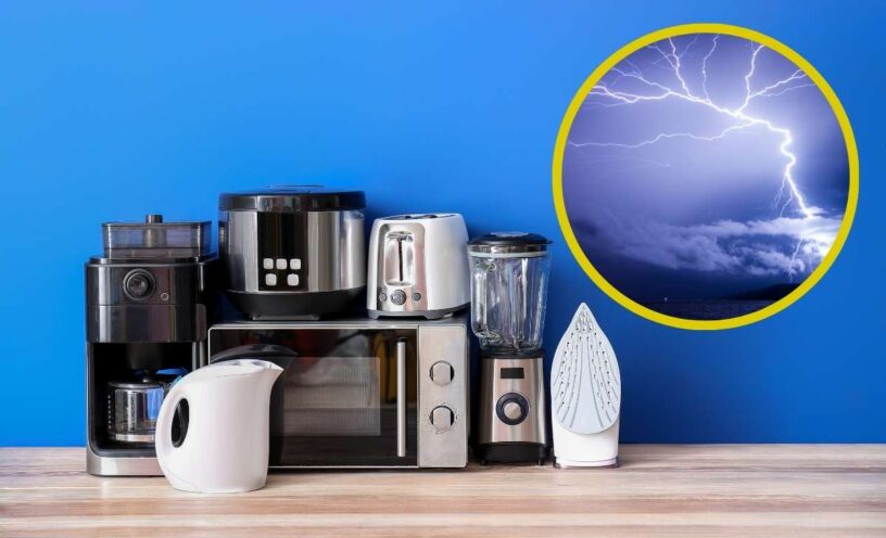 Qué electrodoméstico se debe desconectar en una tormenta eléctrica
