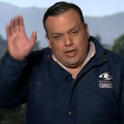qué le pasó a Edward Porras de Noticias Caracol