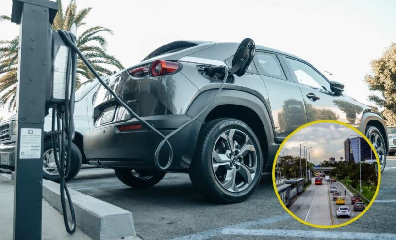 vehículos híbridos y eléctricos día sin carro