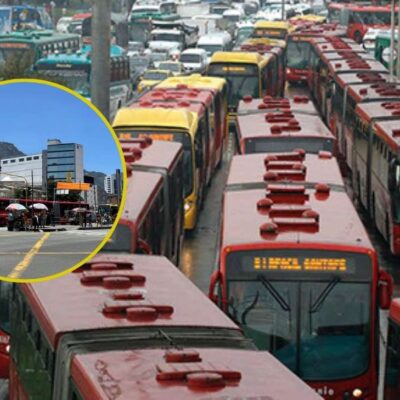 Qué rutas de Transmilenio no estan funcionando por el paro camionero