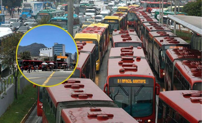 Qué rutas de Transmilenio no estan funcionando por el paro camionero