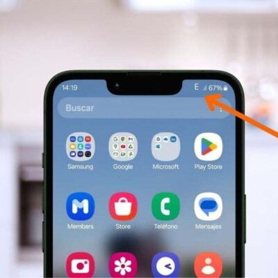 Qué significa la E en la señal del celular: efectos