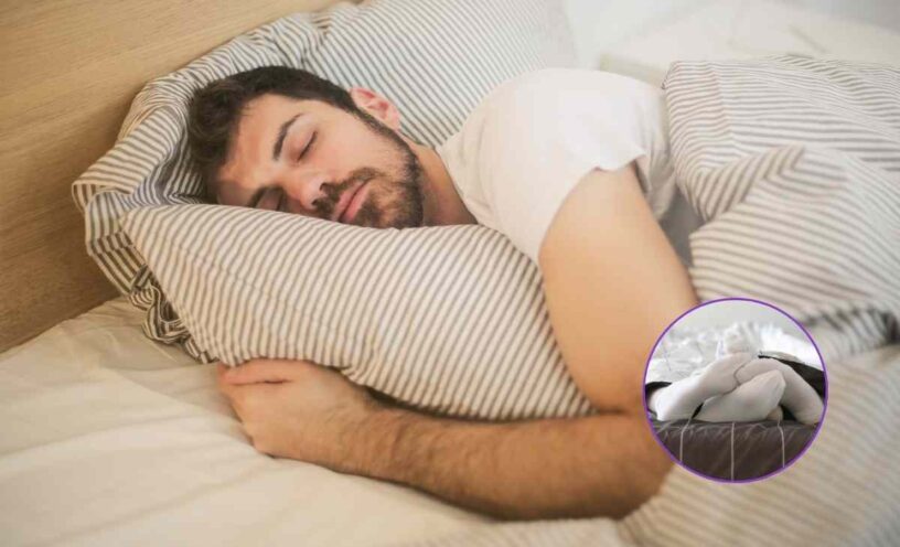 qué significa dormir con medias