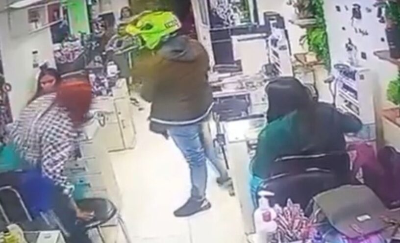 Quién era el policía que asesinó a su pareja en Bogotá
