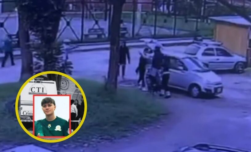 quién era la menor con la que iba el hijo asesinado del inspector de la Policía