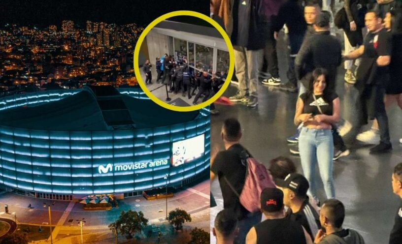 ¿Quién es la mujer que habría iniciado los desmanes en concierto en el Movistar Arena de Bogotá?