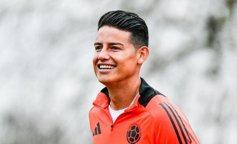 quién es la novia de James Rodríguez
