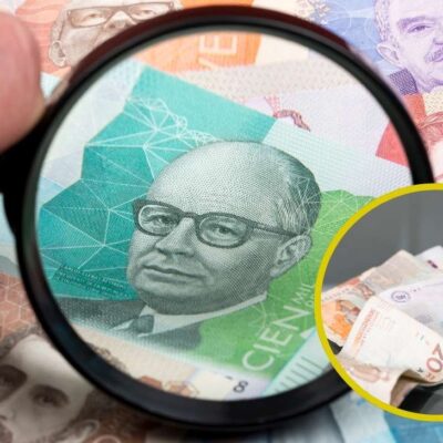 ¿Cuáles son los billetes que reciben en tiendas colombianas?