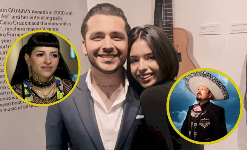 reacción de Ángela Aguilar a las acusaciones de infidelidad de Cazzu