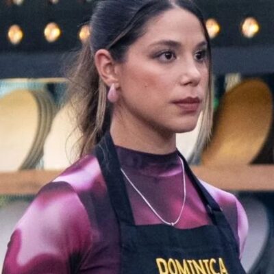 reacción de Dominica Duque a la salida de Cony Camelo de MasterChef