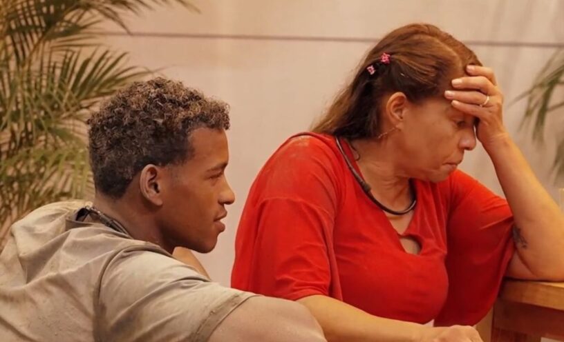 reacción de la mamá de Kevyn a la relación con Natalia en el Desafío XX