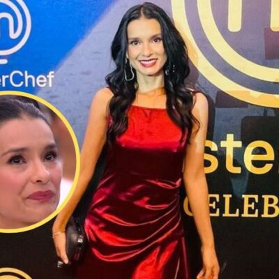 Reacción de Paola Rey a pregunta de Claudia Bahamón en Masterchef