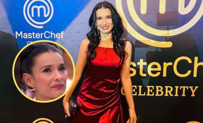 Reacción de Paola Rey a pregunta de Claudia Bahamón en Masterchef