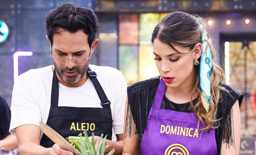 reacciones a la relación de Alejandro Estrada y Dominica Duque en MasterChef