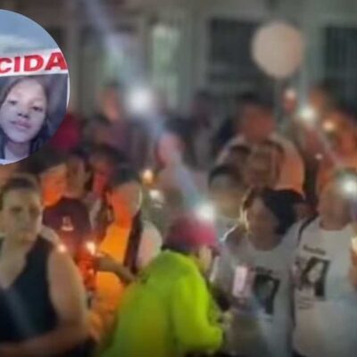 recibieron el cuerpo de Sofía Delgado.