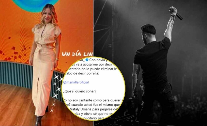 periodista denunció mensajes de cantante de reggaetón