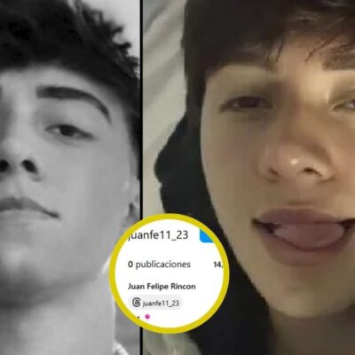 redes sociales de Juan Felipe Rincón