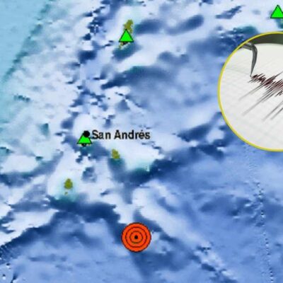 Un fuerte sismo de magnitud 5,4 sacudió la isla de San André