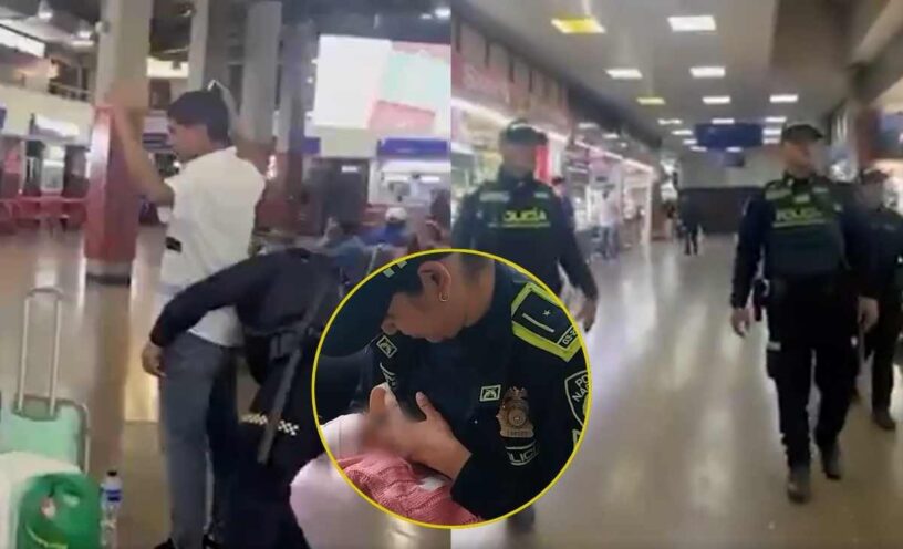 rescataron bebé recién nacida en terminal de transporte de Bogotá