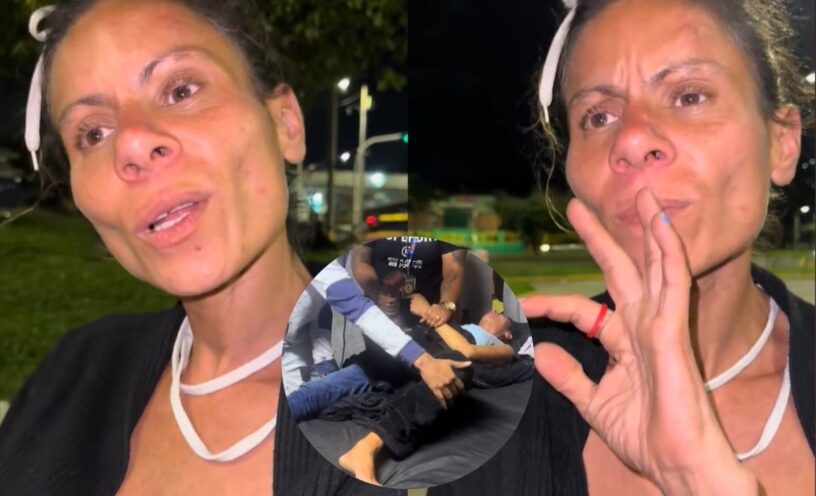 rescate de Ingrid Karina exmodelo de Stock Models que terminó en la calle