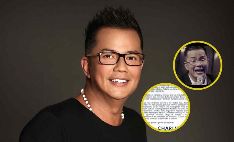 respuesta del cantante Charlie Zaa ante las acusaciones en su contra