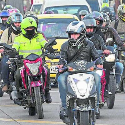 restricciones para los motociclistas en Bogotá en el fin de semana de Halloween