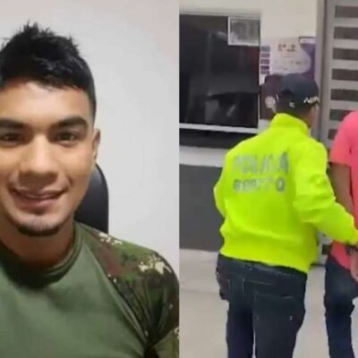 revelan el video de la captura de Brayan Campo, autor del crimen de la niña Sofía Delgado