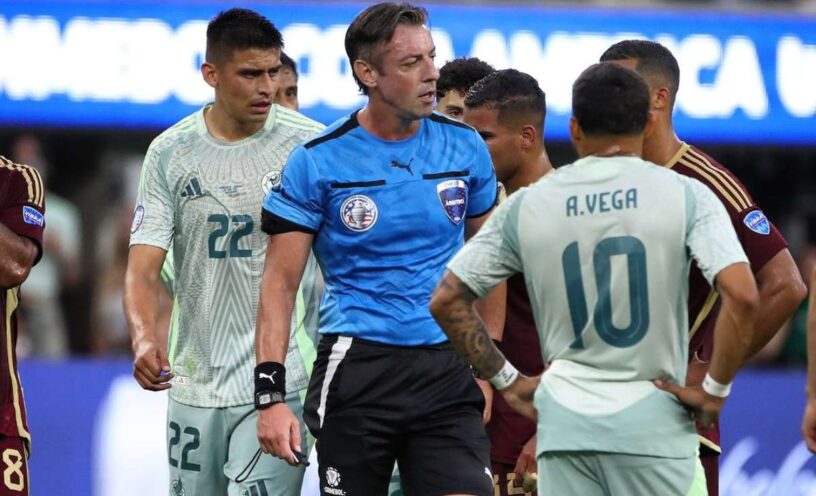 revelan quien sera el arbitro del partido colombia vs argentina