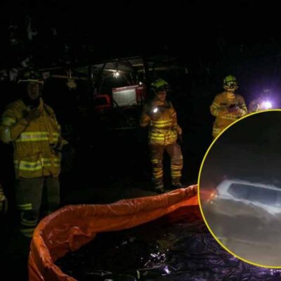 revelaron la causa por la que camioneta cayó al canal de córdoba