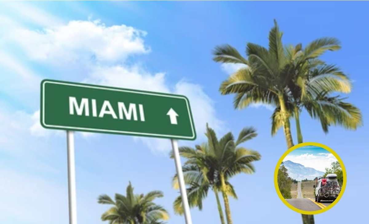 ruta de Bogotá a Miami en carro