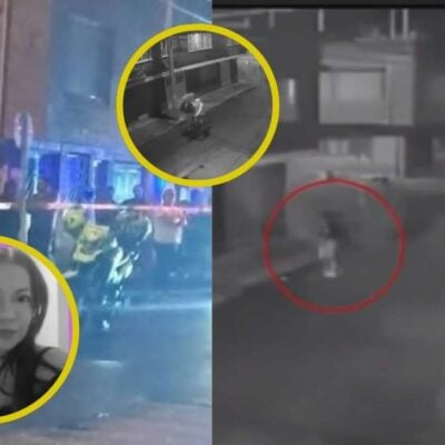 Video clave en el asesinato de mujer en Suba