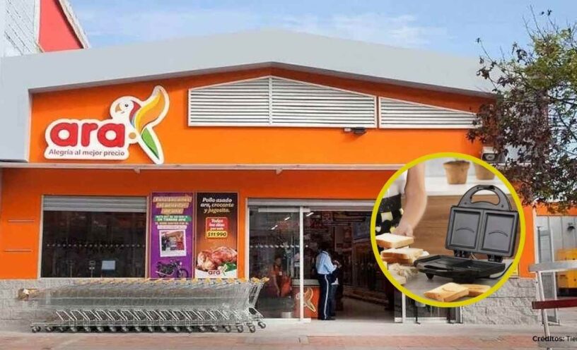 nueva sanduchera en tiendas Ara