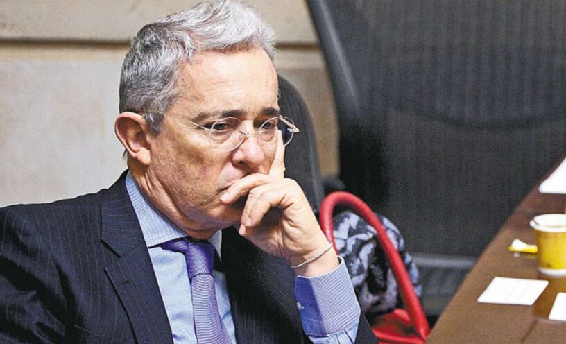 reacción de Álvaro Uribe a su condena