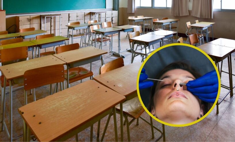 Se pueden prohibir los piercings en los colegios
