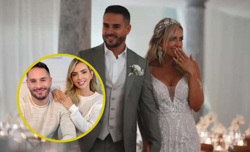 Sebastián Caicedo y su esposa esperaron hasta la boda para tener relaciones