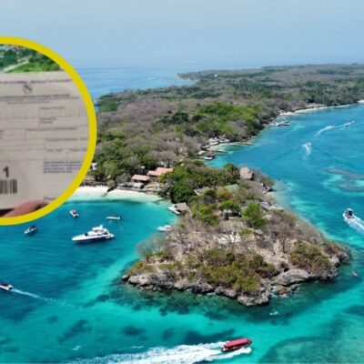 tarjeta de turismo en San Andrés