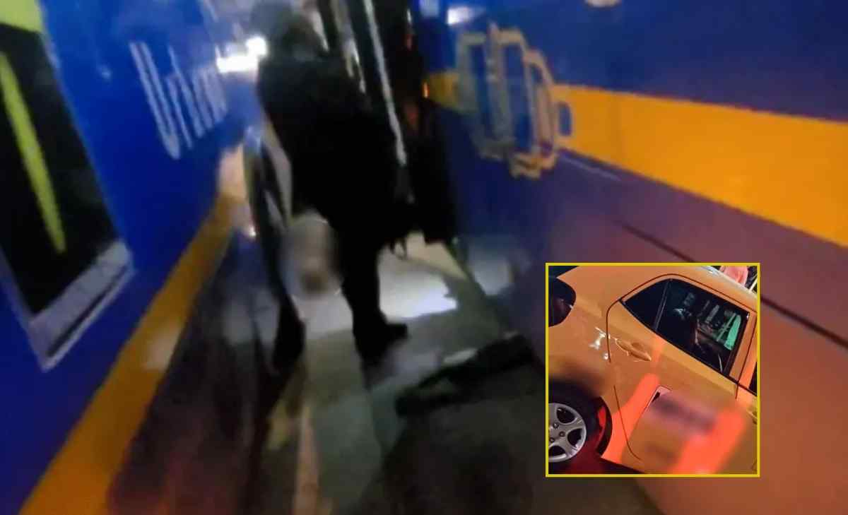 taxista perdió la vida al intentar romper los vidrios de SITP