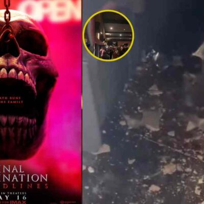 techo de una sala de cine se desplomó en plena función de Destino Final 6