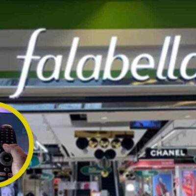 televisor con descuento del 62% en Falabella
