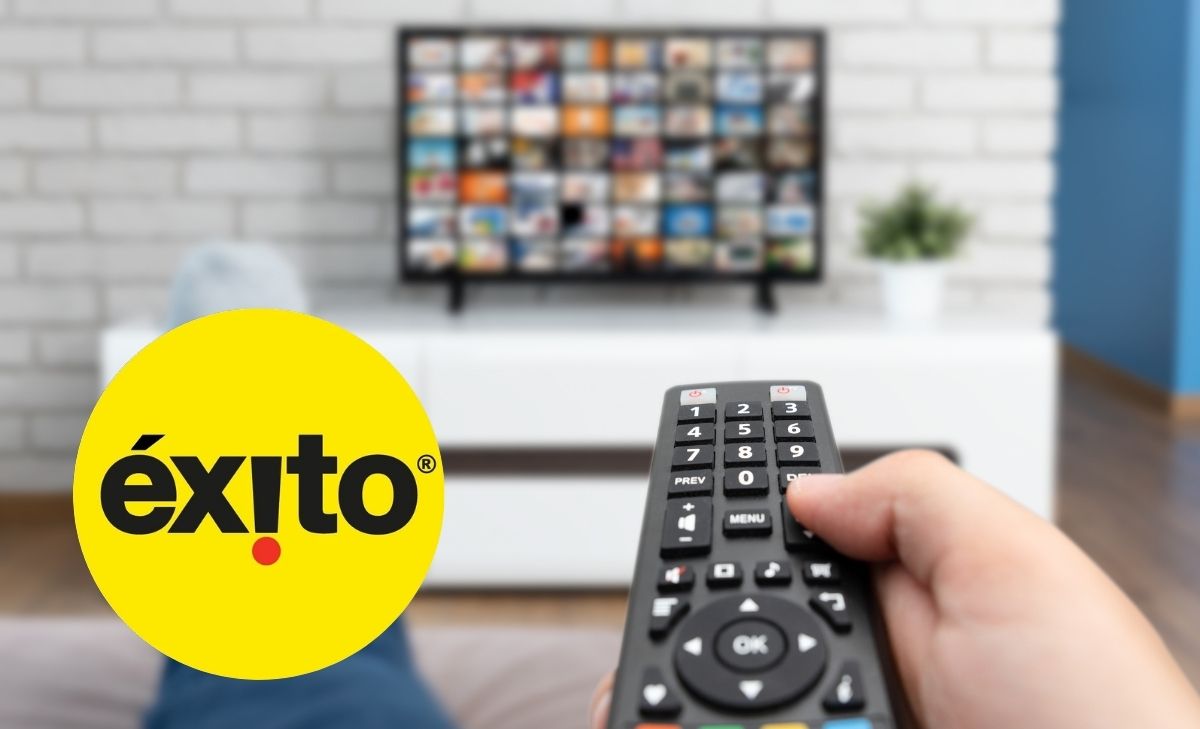 Televisor en oferta en el Éxito
