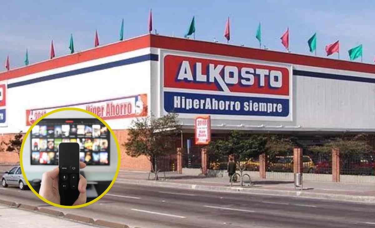 televisor que está a menos de la mitad del precio en Alkosto