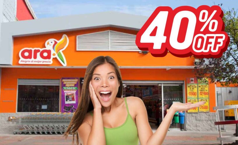 Tiendas Ara estrenó app que da hasta 40% de descuento a sus clientes
