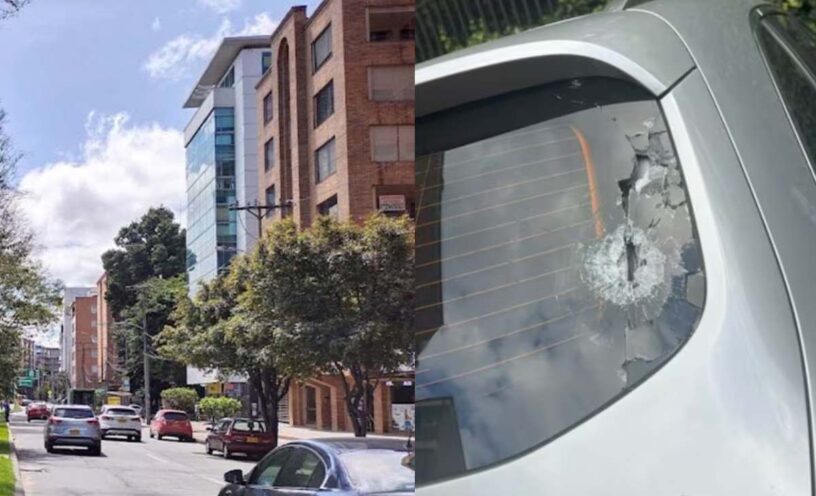 tiroteo hoy en el norte de Bogotá por el hurto en un restaurante